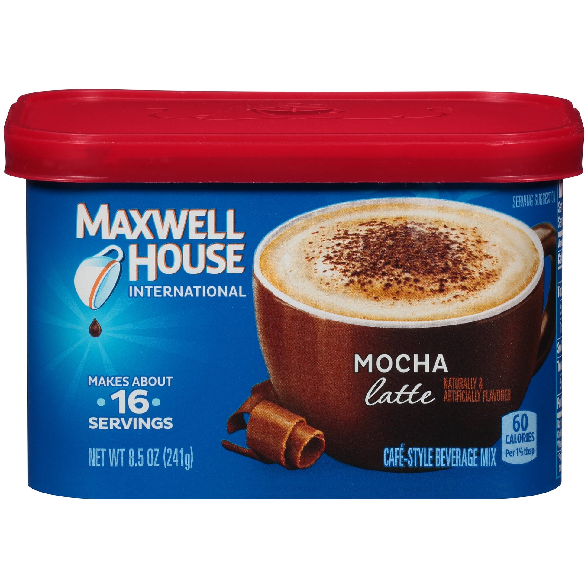 Maxwell House International Mocha Latte; 8.5 Ounces; 8 Per Case - High Mart Wholesale