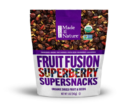 Made In Nature Dried Fruit Berry Fusion; 4 Ounces; 6 Per Case - High Mart Wholesale