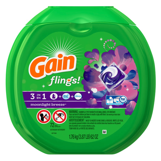 Gain Gain Flings Moonlight Breeze; 3.56 Pounds; 4 Per Case