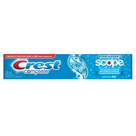 Crest Cool Peppermint Paste; 130 Milileter; 12 Per Box; 2 Per Case - High Mart Wholesale