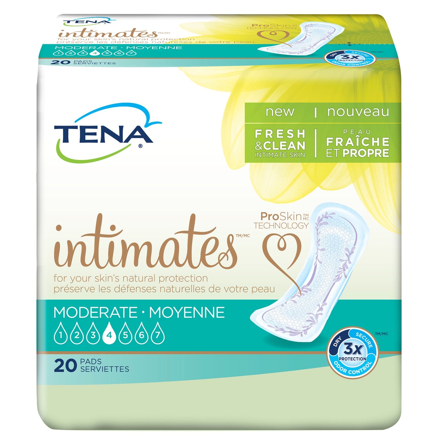 Serenity Tena Intimate Moderate Regular; 20 Count; 6 Per Case - High Mart Wholesale