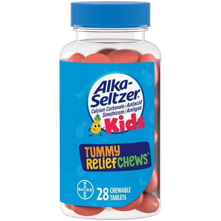 Alka-Seltzer Kids Hburn Gas Reliefchews; 28 Piece; 3 Per Box; 8 Per Case