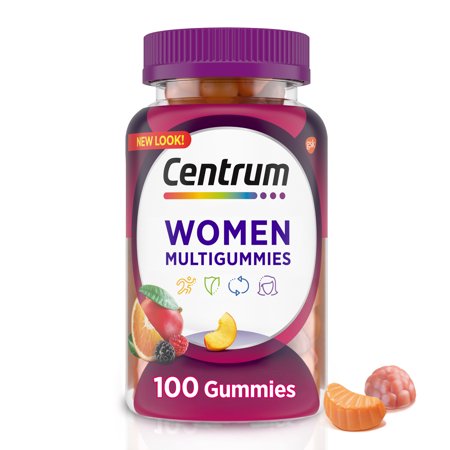 Centrum Gummies Women Gummy; 100 Each; 3 Per Box; 4 Per Case - High Mart Wholesale