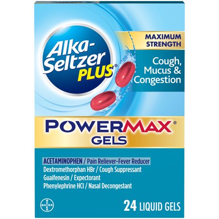 Alka-Seltzer Mucus Power Max; 24 Each; 1 Per Box; 3 Per Case