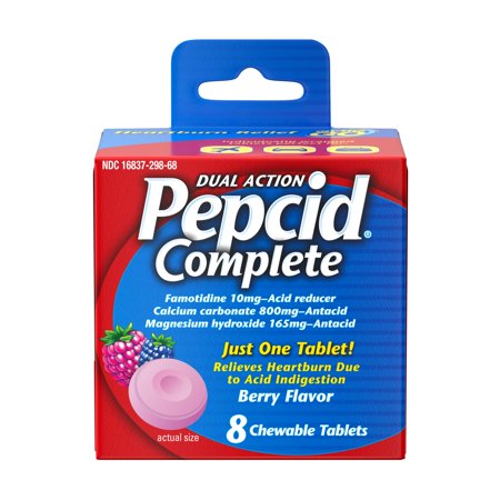 Pepcid Complete Chew Tab Berry; 8 Count; 6 Per Box; 8 Per Case - High Mart Wholesale