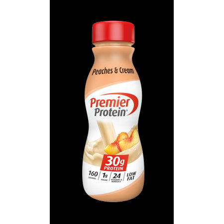 Premier Protein Protein Shake Peaches & Creme; 11.5 Fluid Ounces; 12 Per Case - High Mart Wholesale