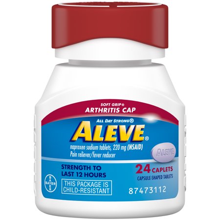 Aleve Arthritis Caplets 24S; 24 Piece; 3 Per Box; 8 Per Case