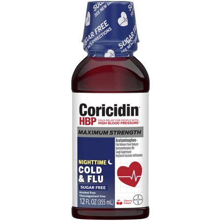 Coricidin Night Soft/Artificial Liq 12Fl; 12 Fluid Ounce; 3 Per Box; 4 Per Case