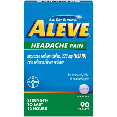 Aleve Headache Tabs; 90 Piece; 3 Per Box; 8 Per Case