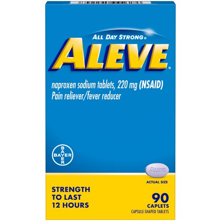 Aleve Caplets 90S; 8 Each; 1 Per Box; 3 Per Case