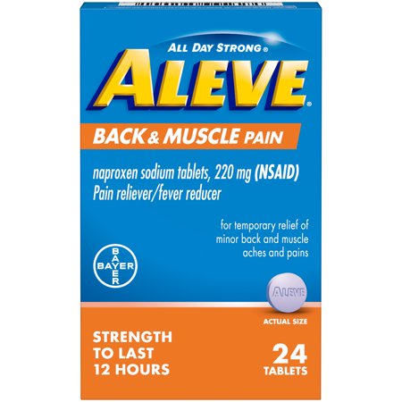 Aleve Back And Muscle Tab; 24 Piece; 3 Per Box; 12 Per Case