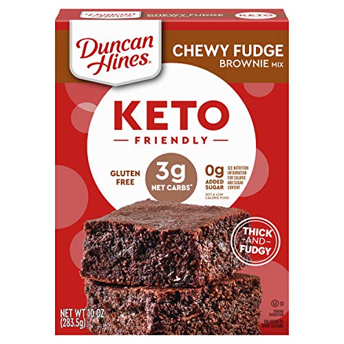 Duncan Hines Keto Friendly Chewy Fudge Brownie Mix; 10 Ounces; 6 Per Case - High Mart Wholesale