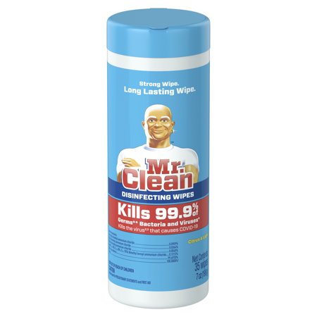 Mr. Clean Mr. Clean Wipes Floor Display; 35 Count; 1 Per Case