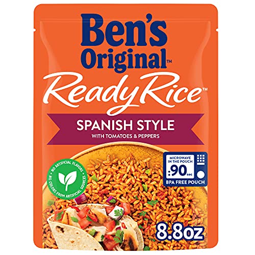 Ben's Original Spanish Style Rice; 8.8 Ounces; 12 Per Case - High Mart Wholesale