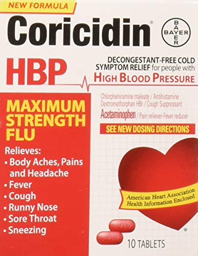 Coricidin Max Flu; 10 Piece; 6 Per Box; 4 Per Case