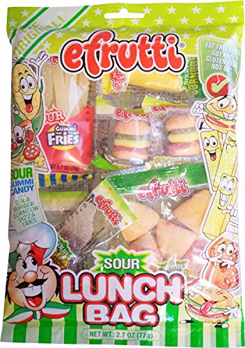 Efrutti Sour Lunch Bag; 2.7 Ounces; 12 Per Case - High Mart Wholesale