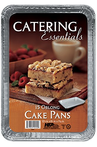 Handi-Foil Pan Cake Oblong; 15 Each; 12 Per Case - High Mart Wholesale