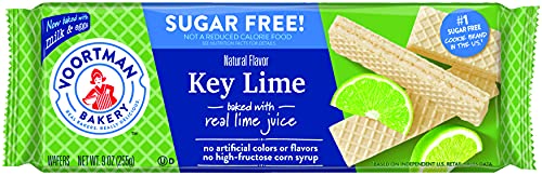 Voortman Sugar Free Key Lime Wafers; 9 Ounces; 12 Per Case - High Mart Wholesale