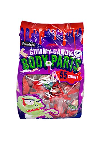 Frankford Candy Gummy Body Parts Sub; 14.5 Ounces; 10 Per Case - High Mart Wholesale