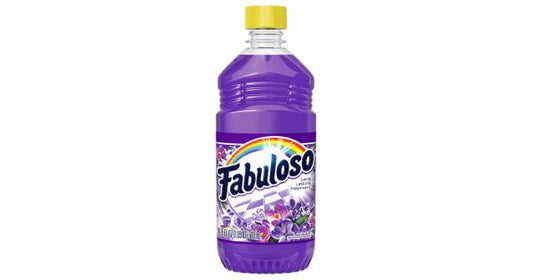 Fabuloso Antibacterial Cleaner Lavender; 16.9 Fluid Ounces; 24 Per Case