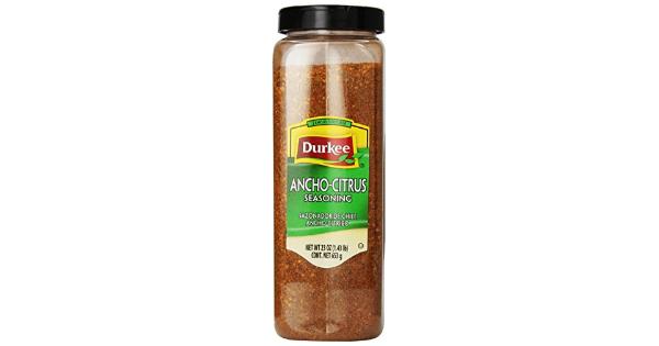 Durkee Ancho Citrus Seasoning; 23 Ounce; 6 Per Case - High Mart Wholesale