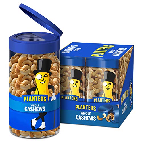 Planters Pop And Pour Whole Cashews; 6.5 Ounces; 4 Per Box; 3 Per Case