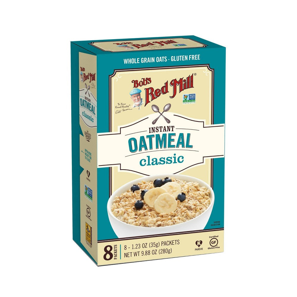 Bob's Red Mill Natural Foods Inc Classic Oatmeal Packets; 9.88 Ounces; 4 Per Case