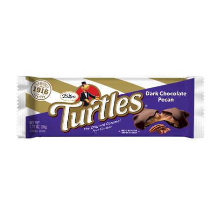 Turtles Dark Chocolate Pecan Bar Caddy; 1.76 Ounces; 24 Per Box; 6 Per Case - High Mart Wholesale