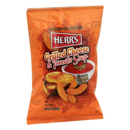 Herr Foods Inc Grilled Cheese Tomato Curls; 6 Ounces; 12 Per Case - High Mart Wholesale