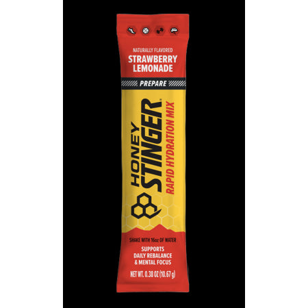 Honey Stinger Strawberry Lemonade Hydration Powder; 1 Each; 10 Per Box; 12 Per Case - High Mart Wholesale