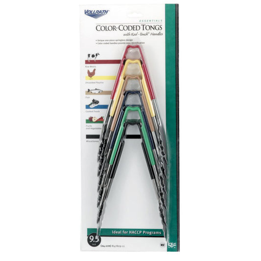 Vollrath Kool Touch Color Coded Tongs; 1 Each