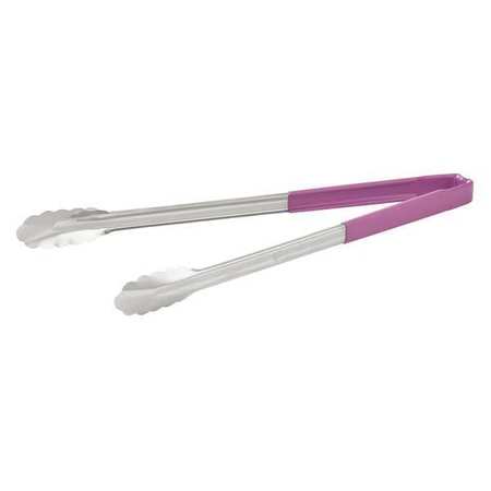 Vollrath 16 Inch Purple Utility Tongs; 12 Count; 1 Per Case - High Mart Wholesale