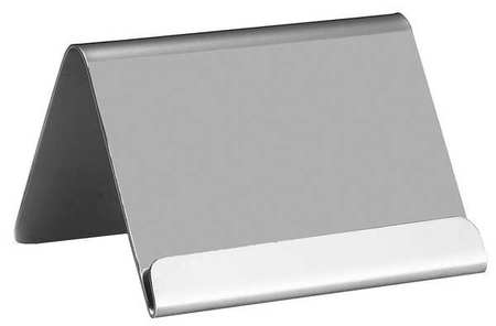 Tablecraft 2.5X2 Cardholder Stainless Steel; 1 Each - High Mart Wholesale