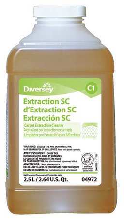 Diversey Extraction Sc Multi-Purpose Carpet Cleaner; 2.5 Liter; 2 Per Case - High Mart Wholesale