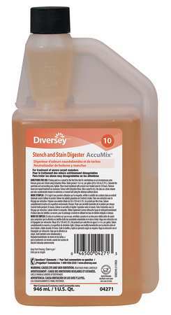 Diversey Stretch And Stain Digestant; 32 Fluid Ounces; 6 Per Case - High Mart Wholesale