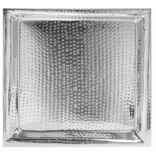 American Metalcraft Stainless Steel 22 Inch Hammered Tray; 1 Each - High Mart Wholesale