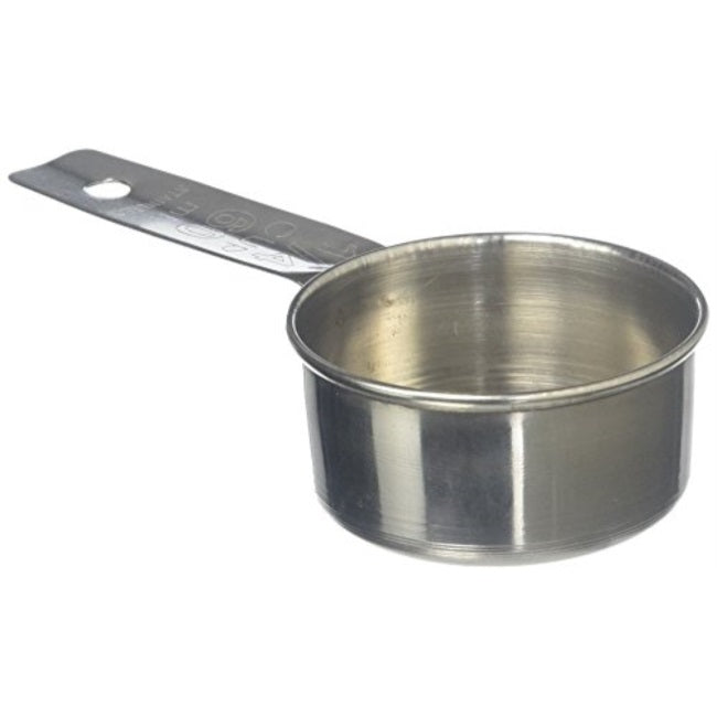 Tablecraft 1/4 Cup Stainless Steel Measuring Cup; 1 Each - High Mart Wholesale