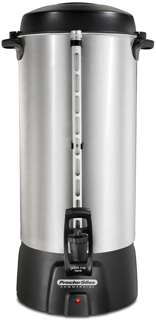 Proctor-Silex Proctor Silex Coffee Urn 100 Cup Aluminum; 1 Each; 1 Per Case