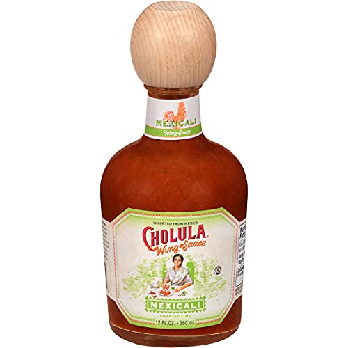 Cholula Mexicali Cilantro Lime Wing Sauce Bottle; 12 Fluid Ounce; 8 Per Case - High Mart Wholesale