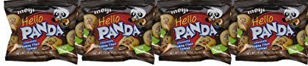 Hello Panda Chocolate Creme Filled Bite Size Cookie; 0.75 Ounce; 32 Per Box; 8 Per Case - High Mart Wholesale