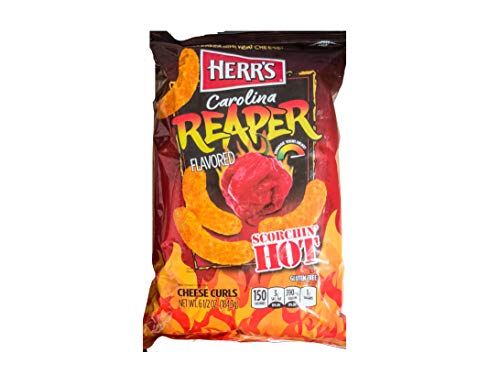 Herr Foods Inc Carolina Reaper Hot 12-2 Count; 6 Ounce; 12 Per Case - High Mart Wholesale