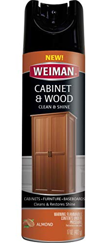 Weiman Products Cabinet & Wood Clean & Shine Aerosol; 17 Ounces; 6 Per Case - High Mart Wholesale