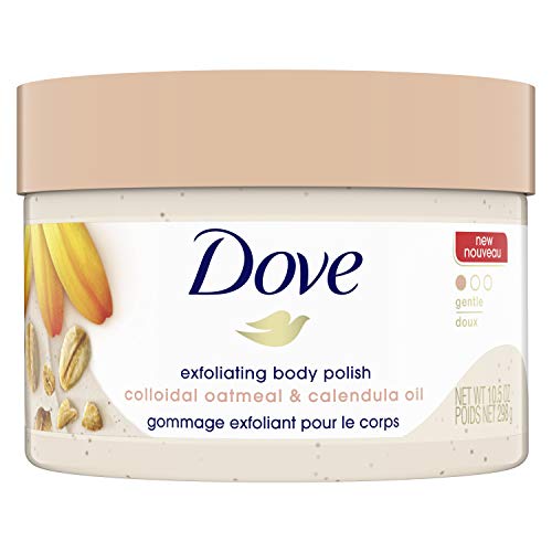 Dove Oatmeal Calendula Body Polish; 10.5 Ounces; 3 Per Box; 2 Per Case