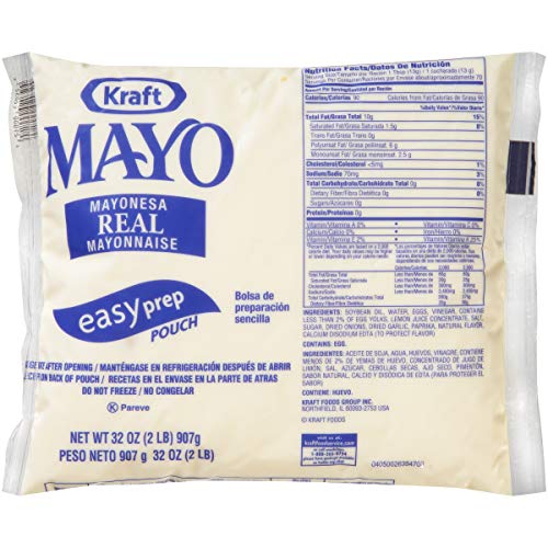 Kraft Real Mayonnaise Bulk; 2 Pound; 16 Per Case