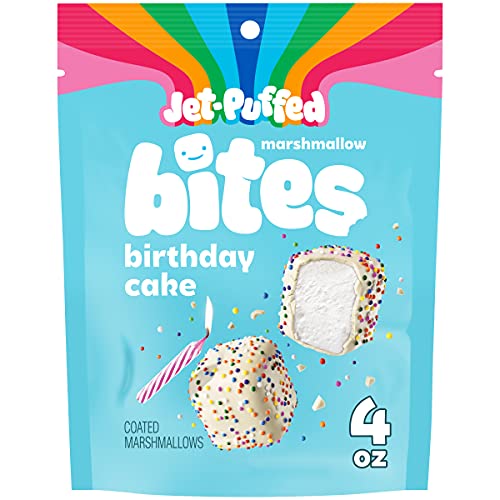 Jet-Puffed Birthday Cake Marshmallow; 4 Ounces; 6 Per Case - High Mart Wholesale