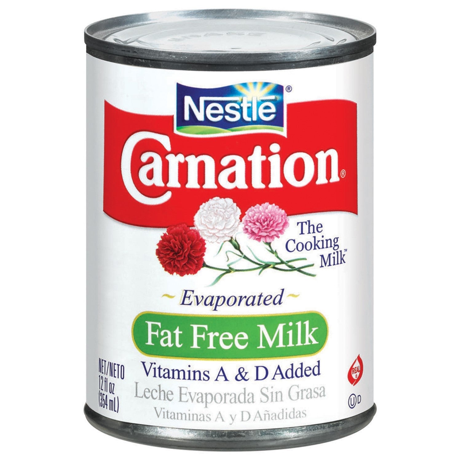 Carnation Nestle Evaporated Fat Free Milk; 12 Fluid Ounces; 24 Per Case - High Mart Wholesale