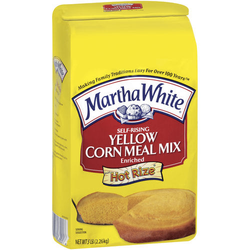 Martha White Yellow Corn Meal Self Rising Mix; 5 Pounds; 8 Per Case