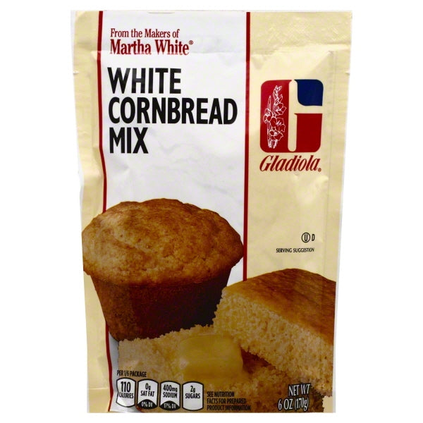 Martha White White Cornbread; 6 Ounces; 12 Per Case
