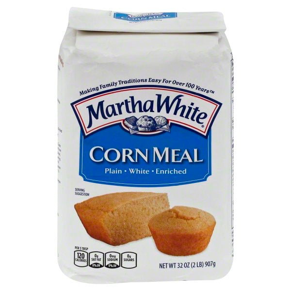 Martha White Corn Meal Plain 32 Ounce; 32 Ounces; 12 Per Case