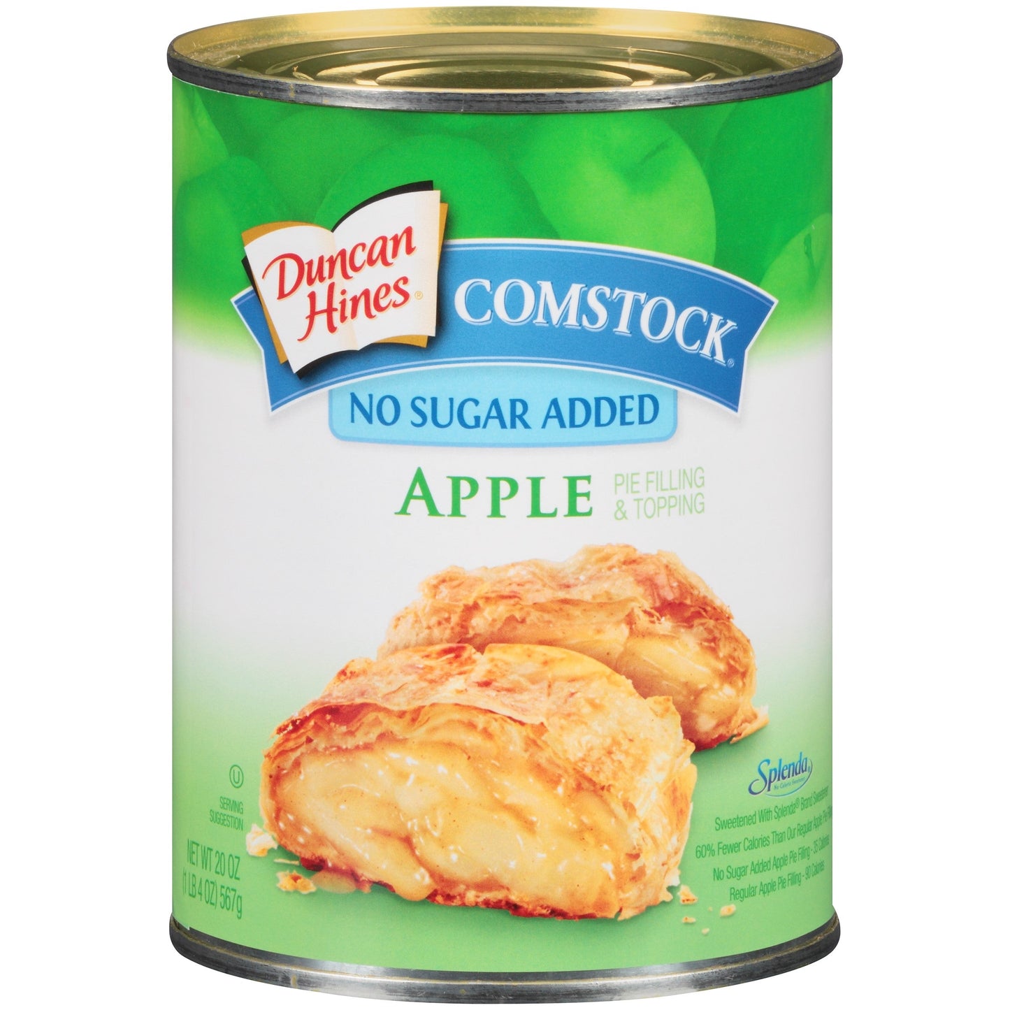 Comstock Comstock Pie Filling No Sugar Added Apple; 20 Ounces; 12 Per Case